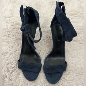 Banana Republic Blue suede heels